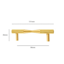 Load image into Gallery viewer, INSPIRA LIFESTYLES - Beau Pull Handles - BATHROOM PULLS, BRASS HARDWARE, CABINET HARDWARE, CABINET PULL, CLOSET PULL, DOOR PULL, DOOR PULLS, DRAWER PULL, FURNITURE HANDLES, FURNITURE KNOBS, HARDWARE, KITCHEN PULLS, KNOBS, PULLS