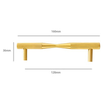 Load image into Gallery viewer, INSPIRA LIFESTYLES - Beau Pull Handles - BATHROOM PULLS, BRASS HARDWARE, CABINET HARDWARE, CABINET PULL, CLOSET PULL, DOOR PULL, DOOR PULLS, DRAWER PULL, FURNITURE HANDLES, FURNITURE KNOBS, HARDWARE, KITCHEN PULLS, KNOBS, PULLS