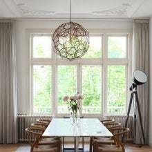 Load image into Gallery viewer, INSPIRA LIFESTYLES - Metal Etch Web Pendant - ACCENT LIGHT, CHANDELIER, ETCH WEB LIGHT, LIGHT, LIGHT FIXTURE, LIGHTING, LIGHTS, METAL MESH LIGHT, MODERN CHANDELIER, PENDANT, PENDANT LIGHT, RESTAURANT LIGHT, TOM DIXON LIGHT