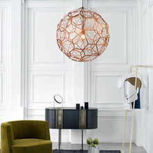 Load image into Gallery viewer, INSPIRA LIFESTYLES - Metal Etch Web Pendant - ACCENT LIGHT, CHANDELIER, ETCH WEB LIGHT, LIGHT, LIGHT FIXTURE, LIGHTING, LIGHTS, METAL MESH LIGHT, MODERN CHANDELIER, PENDANT, PENDANT LIGHT, RESTAURANT LIGHT, TOM DIXON LIGHT