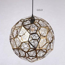 Load image into Gallery viewer, INSPIRA LIFESTYLES - Metal Etch Web Pendant - ACCENT LIGHT, CHANDELIER, ETCH WEB LIGHT, LIGHT, LIGHT FIXTURE, LIGHTING, LIGHTS, METAL MESH LIGHT, MODERN CHANDELIER, PENDANT, PENDANT LIGHT, RESTAURANT LIGHT, TOM DIXON LIGHT