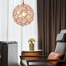 Load image into Gallery viewer, INSPIRA LIFESTYLES - Metal Etch Web Pendant - ACCENT LIGHT, CHANDELIER, ETCH WEB LIGHT, LIGHT, LIGHT FIXTURE, LIGHTING, LIGHTS, METAL MESH LIGHT, MODERN CHANDELIER, PENDANT, PENDANT LIGHT, RESTAURANT LIGHT, TOM DIXON LIGHT