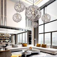 Load image into Gallery viewer, INSPIRA LIFESTYLES - Metal Etch Web Pendant - ACCENT LIGHT, CHANDELIER, ETCH WEB LIGHT, LIGHT, LIGHT FIXTURE, LIGHTING, LIGHTS, METAL MESH LIGHT, MODERN CHANDELIER, PENDANT, PENDANT LIGHT, RESTAURANT LIGHT, TOM DIXON LIGHT