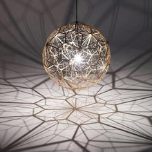 Load image into Gallery viewer, INSPIRA LIFESTYLES - Metal Etch Web Pendant - ACCENT LIGHT, CHANDELIER, ETCH WEB LIGHT, LIGHT, LIGHT FIXTURE, LIGHTING, LIGHTS, METAL MESH LIGHT, MODERN CHANDELIER, PENDANT, PENDANT LIGHT, RESTAURANT LIGHT, TOM DIXON LIGHT