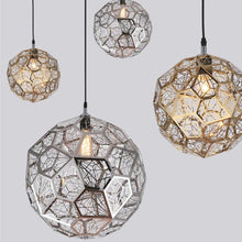 Load image into Gallery viewer, INSPIRA LIFESTYLES - Metal Etch Web Pendant - ACCENT LIGHT, CHANDELIER, ETCH WEB LIGHT, LIGHT, LIGHT FIXTURE, LIGHTING, LIGHTS, METAL MESH LIGHT, MODERN CHANDELIER, PENDANT, PENDANT LIGHT, RESTAURANT LIGHT, TOM DIXON LIGHT