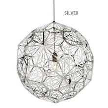 Load image into Gallery viewer, INSPIRA LIFESTYLES - Metal Etch Web Pendant - ACCENT LIGHT, CHANDELIER, ETCH WEB LIGHT, LIGHT, LIGHT FIXTURE, LIGHTING, LIGHTS, METAL MESH LIGHT, MODERN CHANDELIER, PENDANT, PENDANT LIGHT, RESTAURANT LIGHT, TOM DIXON LIGHT