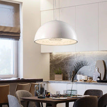 Load image into Gallery viewer, INSPIRA LIFESTYLES - Flower Dome Pendant Light - BOARDROOM LIGHT, CHANDELIER, DINING LIGHT, DOME LIGHT, LED, LIGHT, LIGHT FIXTURE, LIGHTING, LIGHTS, MODERN CHANDELIER, MODERN PENDANT, PENDANT LIGHT