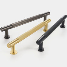 Load image into Gallery viewer, INSPIRA LIFESTYLES - Reed Long Pull Handles - BATHROOM HARDWARE, BRASS HARDWARE, CABINET HARDWARE, CABINET PULL, CLOSET PULL, DOOR PULL, DOOR PULLS, DRAWER PULL, DRAWER PULLS, FURNITURE HANDLES, FURNITURE PULL, HARDWARE, KITCHEN HARDWARE, MODERN HARDWARE, PULLS, WARDROBE HARDWARE