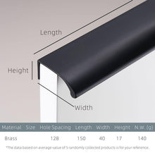 Load image into Gallery viewer, INSPIRA LIFESTYLES - Leif Pull Handles - BATHROOM HARDWARE, BRASS HARDWARE, CABINET HARDWARE, CABINET PULL, CLOSET HARDWARE, CLOSET PULL, CONCEALED HANDLE, DOOR PULLS, DRAWER PULL, DRAWER PULLS, EDGE PULL, FURNITURE HANDLES, FURNITURE PULL, HARDWARE, HIDDEN HANDLE, KITCHEN HARDWARE, MODERN HARDWARE, PULLS, SIMPLE DRAWER PULL, SIMPLE HARDWARE, WARDROBE HARDWARE