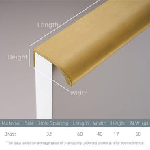 Load image into Gallery viewer, INSPIRA LIFESTYLES - Leif Pull Handles - BATHROOM HARDWARE, BRASS HARDWARE, CABINET HARDWARE, CABINET PULL, CLOSET HARDWARE, CLOSET PULL, CONCEALED HANDLE, DOOR PULLS, DRAWER PULL, DRAWER PULLS, EDGE PULL, FURNITURE HANDLES, FURNITURE PULL, HARDWARE, HIDDEN HANDLE, KITCHEN HARDWARE, MODERN HARDWARE, PULLS, SIMPLE DRAWER PULL, SIMPLE HARDWARE, WARDROBE HARDWARE