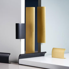 Load image into Gallery viewer, INSPIRA LIFESTYLES - Leif Pull Handles - BATHROOM HARDWARE, BRASS HARDWARE, CABINET HARDWARE, CABINET PULL, CLOSET HARDWARE, CLOSET PULL, CONCEALED HANDLE, DOOR PULLS, DRAWER PULL, DRAWER PULLS, EDGE PULL, FURNITURE HANDLES, FURNITURE PULL, HARDWARE, HIDDEN HANDLE, KITCHEN HARDWARE, MODERN HARDWARE, PULLS, SIMPLE DRAWER PULL, SIMPLE HARDWARE, WARDROBE HARDWARE