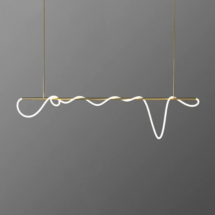 Linear Rope Chandelier INSPIRA LIFESTYLES