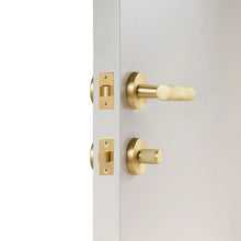Load image into Gallery viewer, INSPIRA LIFESTYLES - Marc Door Lever Sets - DOOR FURNITURE, DOOR HARDWARE, DOOR LEVER, DOOR LOCK KEY, DOOR LOCK SET, DOOR PULL, DOOR PULLS, KNURLED DOOR PULLS, KNURLED HANDLES, LEVER, LEVER DOOR HANDLE, LEVER LOCK SET, MODERN DOOR HANDLES, MORTISE LOCK SET, THUMB TURN LOCK, TUBULAR COIN LOCK