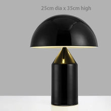 Load image into Gallery viewer, INSPIRA LIFESTYLES - Metal Mushroom Table Lamp - ACCENT LIGHT, ATOLLO TABLE LAMP, BEDROOM LIGHT, BEDSIDE LIGHT, DESK LAMP, DOME LIGHT, LIGHT, LIGHTING, LIGHTS, LIVING ROOM LIGHT, METAL TABLE LAMP, MUSHROOM LAMP, POST MODERN, RETRO TABLE LAMP, TABLE LAMP, Vico Magistretti