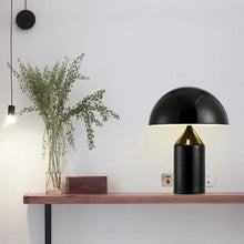 Load image into Gallery viewer, INSPIRA LIFESTYLES - Metal Mushroom Table Lamp - ACCENT LIGHT, ATOLLO TABLE LAMP, BEDROOM LIGHT, BEDSIDE LIGHT, DESK LAMP, DOME LIGHT, LIGHT, LIGHTING, LIGHTS, LIVING ROOM LIGHT, METAL TABLE LAMP, MUSHROOM LAMP, POST MODERN, RETRO TABLE LAMP, TABLE LAMP, Vico Magistretti
