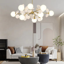 Load image into Gallery viewer, INSPIRA LIFESTYLES - Pop-Art Monochrome Chandelier - CHANDELIER, GLASS GLOBE CHANDELIER, GLOBE CHANDELIER, GLOBE LIGHT, LIGHT, LIGHT FIXTURE, LIGHTING, MODERN CHANDELIER, MODERN CHANDLIER, MODERN PENDANT, PENDANT, POP ART, SPUTNIK CHANDELIER