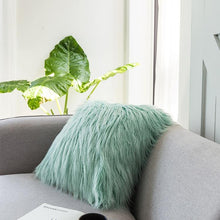 Load image into Gallery viewer, INSPIRA LIFESTYLES - Shaggy Faux Fur Pillow - ACCENT PILLOW, ACCESSORIES, BED PILLOW, CHAIR PILLOW, CUSHION, DECORATIVE PILLOW, FAUX FUR, HOME ACCESSORIES, PILLOW, SOFA PILLOW, SOFTGOODS, THROW PILLOW