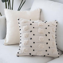Load image into Gallery viewer, INSPIRA LIFESTYLES - Textured Plush Cotton Linen PIllow - ACCENT PILLOW, ACCESSORIES, COTTON, CUSHION, DECORATIVE PILLOW, HOME DECOR, LINEN, PILLOW, SOFTGOODS, THROW PILLOW