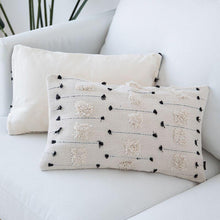 Load image into Gallery viewer, INSPIRA LIFESTYLES - Textured Plush Cotton Linen PIllow - ACCENT PILLOW, ACCESSORIES, COTTON, CUSHION, DECORATIVE PILLOW, HOME DECOR, LINEN, PILLOW, SOFTGOODS, THROW PILLOW