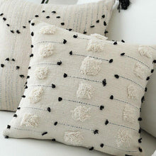 Load image into Gallery viewer, INSPIRA LIFESTYLES - Textured Plush Cotton Linen PIllow - ACCENT PILLOW, ACCESSORIES, COTTON, CUSHION, DECORATIVE PILLOW, HOME DECOR, LINEN, PILLOW, SOFTGOODS, THROW PILLOW