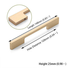 Load image into Gallery viewer, INSPIRA LIFESTYLES - Lex Long Pull Handles - CABINET HARDWARE, DRAWER PULLS, FURNITURE HANDLES, HARDWARE, KNOBS