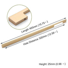 Load image into Gallery viewer, INSPIRA LIFESTYLES - Lex Long Pull Handles - CABINET HARDWARE, DRAWER PULLS, FURNITURE HANDLES, HARDWARE, KNOBS