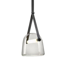 Load image into Gallery viewer, INSPIRA LIFESTYLES - Silas Belted LED Glass Pendant - CHANDELIER, DINING LIGHT, HANGING LIGHT, LIGHT, LIGHT FIXTURE, LIGHTING, LIVING ROOM LIGHT, PENDANT, PENDANT LIGHT