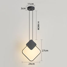 Load image into Gallery viewer, INSPIRA LIFESTYLES - Shapes LED Pendants - BEDROOM LIGHT, BEDSIDE LIGHT, HANGING LIGHT, LED, LIGHT, LIGHT FIXTURE, LIGHTING, LIGHTS, LIVING ROOM LIGHT, PENDANT, PENDANT LIGHT