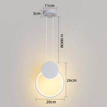 Load image into Gallery viewer, INSPIRA LIFESTYLES - Shapes LED Pendants - BEDROOM LIGHT, BEDSIDE LIGHT, HANGING LIGHT, LED, LIGHT, LIGHT FIXTURE, LIGHTING, LIGHTS, LIVING ROOM LIGHT, PENDANT, PENDANT LIGHT