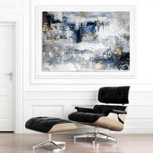 Load image into Gallery viewer, INSPIRA LIFESTYLES - Avanti Series: A.1 Contemporary Oil Painting - ABSTRACT ART, ART, ART SERIES, BLUE GRAY PAINTING, CANVAS ART, CONTEMPORARY ART, COORDINATED ART, FRAMED ART, HANGING ART, LARGE PAINTING, LARGE SCALE ART, MODERN ART, OIL PAINTING, PAINT SERIES, PAINTING, UNFRAMED ART, WALL ART