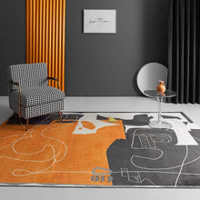 Load image into Gallery viewer, INSPIRA LIFESTYLES - Surrealistic Large Area Rug - ABSTRACT RUG, ACRYLIC RUG, AREA RUG, ART RUG, BEDROOM CARPET, CARPET, COMMERCIAL, DINING ROOM CARPET, FLOOR MAT, HOTEL CARPET, LIVING ROOM CARPET, MODERN RUG, PICASSO RUG, PILE CARPET, POST MODERN RUG, RECTANGLE AREA RUG, RUG, RUGS, STATEMENT RUG, WOVEN RUG
