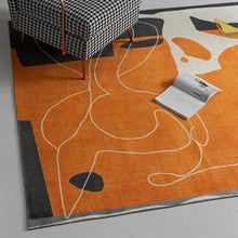 Load image into Gallery viewer, INSPIRA LIFESTYLES - Surrealistic Large Area Rug - ABSTRACT RUG, ACRYLIC RUG, AREA RUG, ART RUG, BEDROOM CARPET, CARPET, COMMERCIAL, DINING ROOM CARPET, FLOOR MAT, HOTEL CARPET, LIVING ROOM CARPET, MODERN RUG, PICASSO RUG, PILE CARPET, POST MODERN RUG, RECTANGLE AREA RUG, RUG, RUGS, STATEMENT RUG, WOVEN RUG