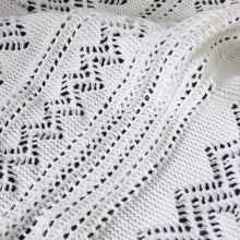 Load image into Gallery viewer, INSPIRA LIFESTYLES - Zigzag Lace Knitted Throw - ACCENT THROW, BED THROW, BLANKET, DECORATIVE THROW, KNIT BLANKET, KNIT THROW, KNITTED BLANKET, SOFTGOODS, THROW, THROW BLANKET, TRAVEL BLANKET, YARN THROW