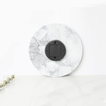 Load image into Gallery viewer, INSPIRA LIFESTYLES - Minimalist Marble Wall Clock - ACCESSORIES, CLOCK, DECOR, DECORATION, HOME ACCESSORIES, HOME DECOR, MARBLE CLOCK, MINIMALIST, MODERN, WALL ART, WALL CLOCK