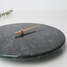 Load image into Gallery viewer, INSPIRA LIFESTYLES - Minimalist Marble Wall Clock - ACCESSORIES, CLOCK, DECOR, DECORATION, HOME ACCESSORIES, HOME DECOR, MARBLE CLOCK, MINIMALIST, MODERN, WALL ART, WALL CLOCK