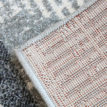 Load image into Gallery viewer, INSPIRA LIFESTYLES - Grey Chevrons Large Area Rug - AREA RUG, BEDROOM CARPET, CARPET, COMMERCIAL, DINING ROOM CARPET, FLOOR MAT, GEOMETRIC RUG, GRAY RUG, HOTEL CARPET, LIVING ROOM CARPET, MODERN RUG, MONOCHROME RUG, PILE CARPET, POLYESTER RUG, RECTANGLE AREA RUG, RUG, RUGS, WOVEN RUG