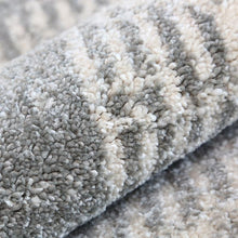 Load image into Gallery viewer, INSPIRA LIFESTYLES - Grey Chevrons Large Area Rug - AREA RUG, BEDROOM CARPET, CARPET, COMMERCIAL, DINING ROOM CARPET, FLOOR MAT, GEOMETRIC RUG, GRAY RUG, HOTEL CARPET, LIVING ROOM CARPET, MODERN RUG, MONOCHROME RUG, PILE CARPET, POLYESTER RUG, RECTANGLE AREA RUG, RUG, RUGS, WOVEN RUG