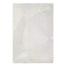 Load image into Gallery viewer, INSPIRA LIFESTYLES - Concentric Rings Large Area Rug - ABSTRACT RUG, ACCENT RUG, AREA RUG, BEDROOM CARPET, BEDROOM RUG, CARPET, DINING ROOM CARPET, DINING ROOM RUG, FLOOR COVERING, FLOOR MAT, GEOMETRIC RUG, LIVING ROOM CARPET, LIVING ROOM RUG, MINIMALIST, MODERN RUG, NORDIC, PILE CARPET, POLYESTER RUG, RUG, RUGS, SCANDINAVIAN, SIMPLE, TUFTED RUG, WOVEN RUG