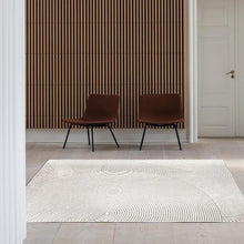 Load image into Gallery viewer, INSPIRA LIFESTYLES - Concentric Rings Large Area Rug - ABSTRACT RUG, ACCENT RUG, AREA RUG, BEDROOM CARPET, BEDROOM RUG, CARPET, DINING ROOM CARPET, DINING ROOM RUG, FLOOR COVERING, FLOOR MAT, GEOMETRIC RUG, LIVING ROOM CARPET, LIVING ROOM RUG, MINIMALIST, MODERN RUG, NORDIC, PILE CARPET, POLYESTER RUG, RUG, RUGS, SCANDINAVIAN, SIMPLE, TUFTED RUG, WOVEN RUG