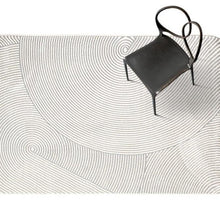 Load image into Gallery viewer, INSPIRA LIFESTYLES - Concentric Rings Large Area Rug - ABSTRACT RUG, ACCENT RUG, AREA RUG, BEDROOM CARPET, BEDROOM RUG, CARPET, DINING ROOM CARPET, DINING ROOM RUG, FLOOR COVERING, FLOOR MAT, GEOMETRIC RUG, LIVING ROOM CARPET, LIVING ROOM RUG, MINIMALIST, MODERN RUG, NORDIC, PILE CARPET, POLYESTER RUG, RUG, RUGS, SCANDINAVIAN, SIMPLE, TUFTED RUG, WOVEN RUG