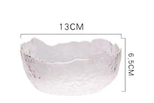 Load image into Gallery viewer, INSPIRA LIFESTYLES - Gold Rim Glass Serving Bowls - BOWL, BOWLS, FRUIT BOWL, SALAD BOWL, TABLEWARE