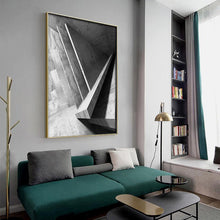Load image into Gallery viewer, INSPIRA LIFESTYLES - Kolei Photo Series - ABSTRACT ART, ABSTRACT PHOTOGRAPHY, ARCHITECTURAL PHOTOGRAPHY, ART FOR WALLS, B&W PHOTO, BLACK & WHITE PHOTOGRAPHY, BUILDING PHOTOS, CANVAS, CANVAS ART, CANVAS PRINTS, MINIMALIST PHOTOGRAPHY, MODERN ARCHITECTURE PHOTOGRAPHY, MODERN ART, MODERN PHOTOGRAPHY, PHOTOGRAPHY, WALL ART