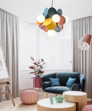 Load image into Gallery viewer, INSPIRA LIFESTYLES - Pop-art Molecular Chandelier - ART, CHANDELIER, COLORFUL, GLOBE LIGHT, LIGHT, LIGHTING, MODERN, PENDANT