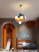Load image into Gallery viewer, INSPIRA LIFESTYLES - Pop-art Molecular Chandelier - ART, CHANDELIER, COLORFUL, GLOBE LIGHT, LIGHT, LIGHTING, MODERN, PENDANT