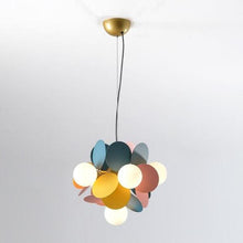 Load image into Gallery viewer, INSPIRA LIFESTYLES - Pop-art Molecular Chandelier - ART, CHANDELIER, COLORFUL, GLOBE LIGHT, LIGHT, LIGHTING, MODERN, PENDANT