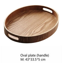 Load image into Gallery viewer, INSPIRA LIFESTYLES - Manchurian Ash Wood Trays - DECOR, DISHES, KITCHEN, ORGANISER, OVAL TRAY, PLATTER, RECTANGULAR TRAY, ROUND TRAY, SERVER, SERVING TRAY, TABLEWARE, TRAY, WOOD