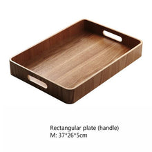 Load image into Gallery viewer, INSPIRA LIFESTYLES - Manchurian Ash Wood Trays - DECOR, DISHES, KITCHEN, ORGANISER, OVAL TRAY, PLATTER, RECTANGULAR TRAY, ROUND TRAY, SERVER, SERVING TRAY, TABLEWARE, TRAY, WOOD
