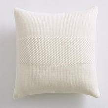 Load image into Gallery viewer, INSPIRA LIFESTYLES - Cotton Woven Knit Pillow - ACCENT PILLOW, ACCESSORIES, BED PILLOW, CHAIR PILLOW, COTTON, DECORATIVE PILLOW, HOME ACCESSORIES, KNIT, PILLOW, SOFA PILLOW, SOFTGOODS, WOVEN, YARN