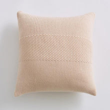 Load image into Gallery viewer, INSPIRA LIFESTYLES - Cotton Woven Knit Pillow - ACCENT PILLOW, ACCESSORIES, BED PILLOW, CHAIR PILLOW, COTTON, DECORATIVE PILLOW, HOME ACCESSORIES, KNIT, PILLOW, SOFA PILLOW, SOFTGOODS, WOVEN, YARN