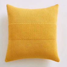 Load image into Gallery viewer, INSPIRA LIFESTYLES - Cotton Woven Knit Pillow - ACCENT PILLOW, ACCESSORIES, BED PILLOW, CHAIR PILLOW, COTTON, DECORATIVE PILLOW, HOME ACCESSORIES, KNIT, PILLOW, SOFA PILLOW, SOFTGOODS, WOVEN, YARN